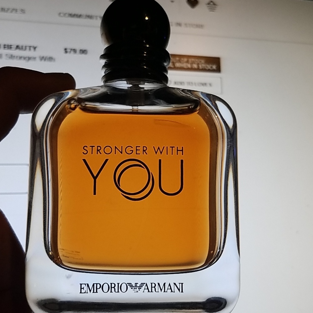 BRAND NEW GIORGIO ARMANI STRONGER WITH YOU